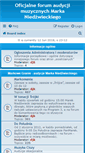 Mobile Screenshot of forum.lpmn.pl
